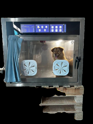 Paslanmaz çelik taşınabilir veteriner tıbbi ekipman ICU akıllı bakım